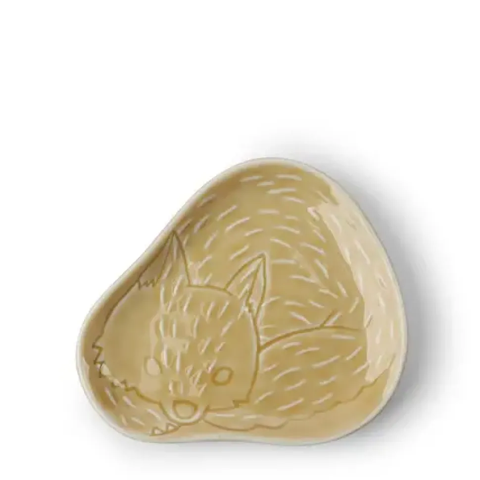 Sauce Dish Fox Yellow
