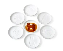 Sauce Dish Panda Sitting