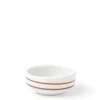 Sauce Dish White Caramel Swirl