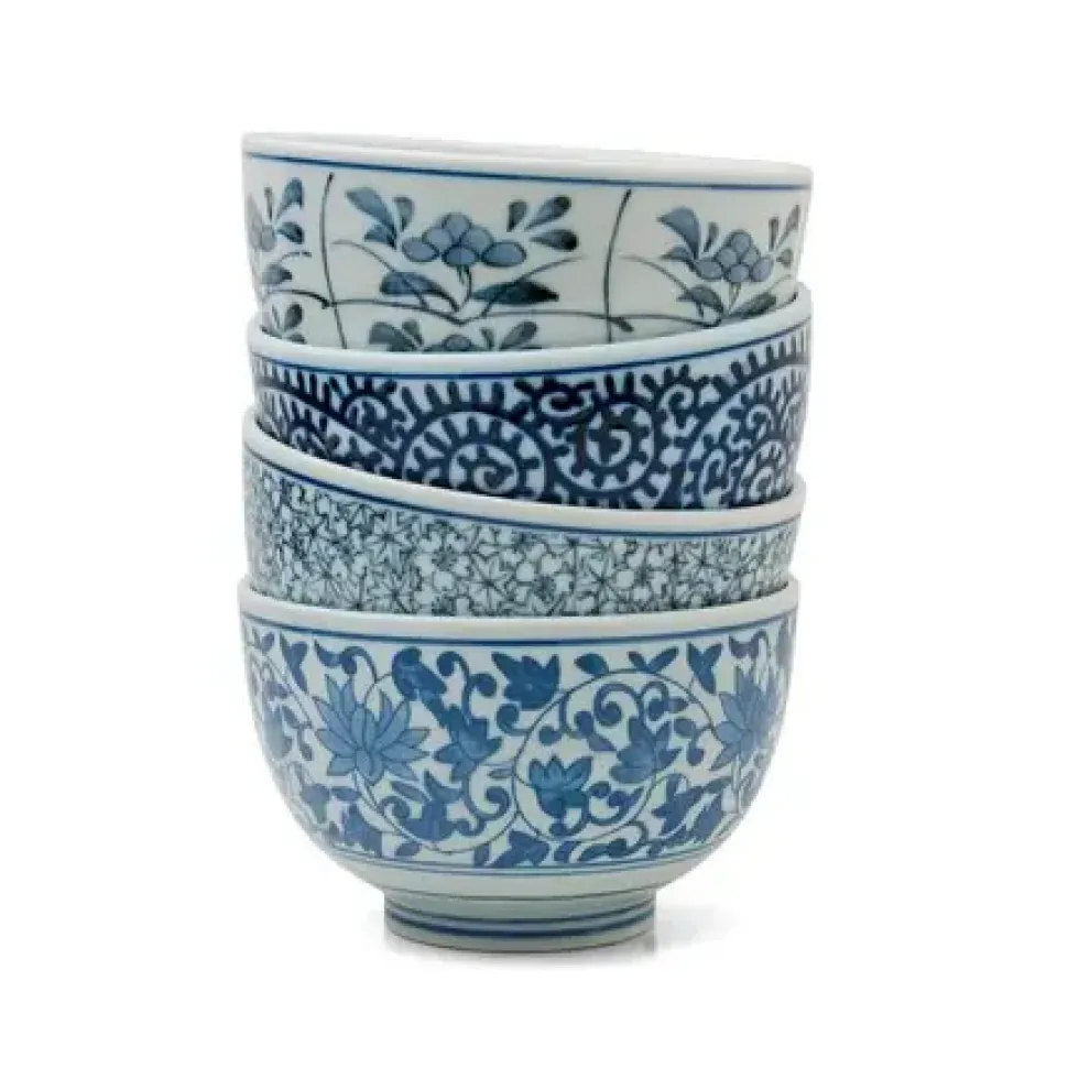 Sometsuke 5" Bowl Set