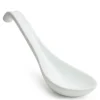Soup Spoon With Hook - White