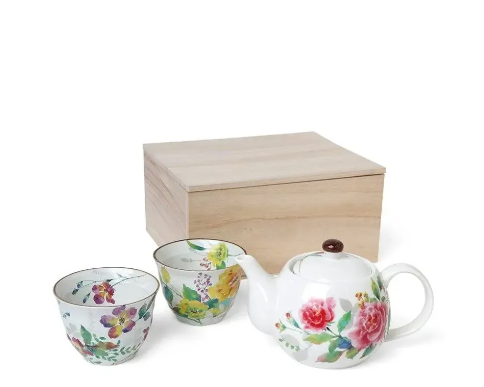 Spring Floral Tea Set