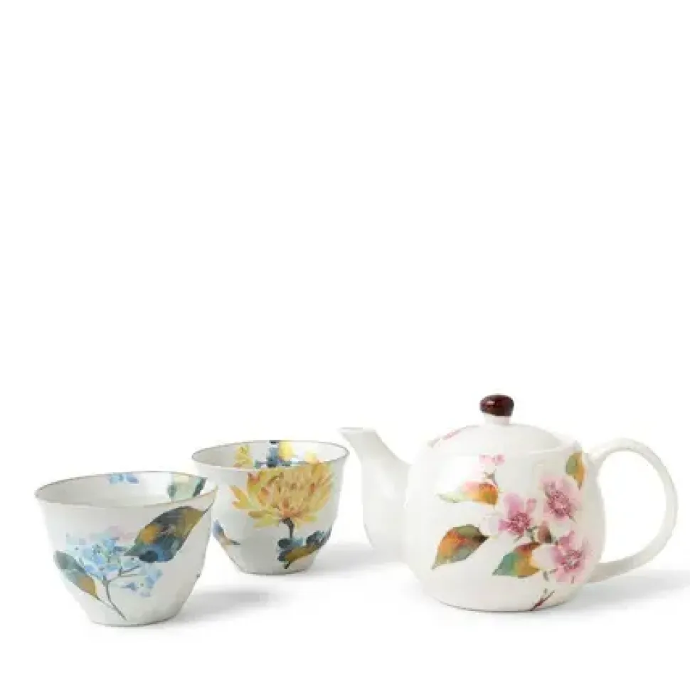 Summer Floral Tea Set