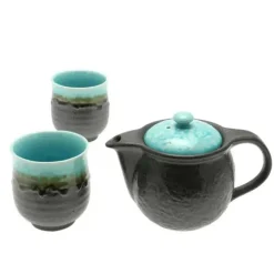 Tea Set Turquoise Sky