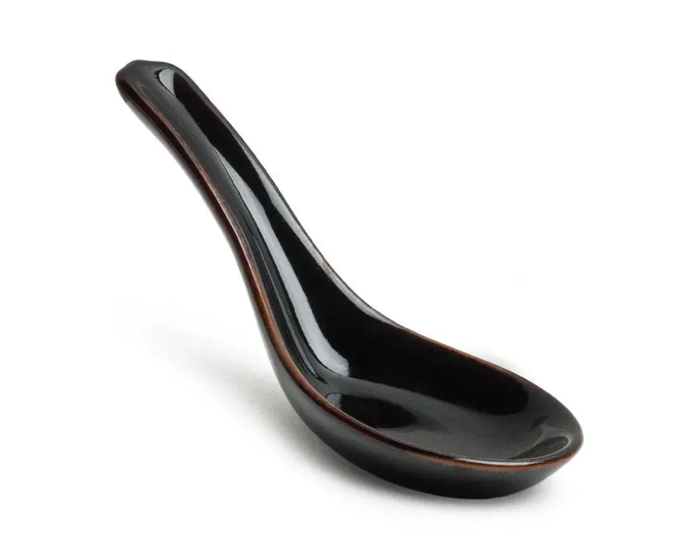Tenmoku Soup Spoon