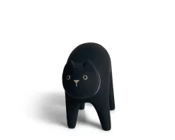T-Lab Wooden Animal - Cat Black