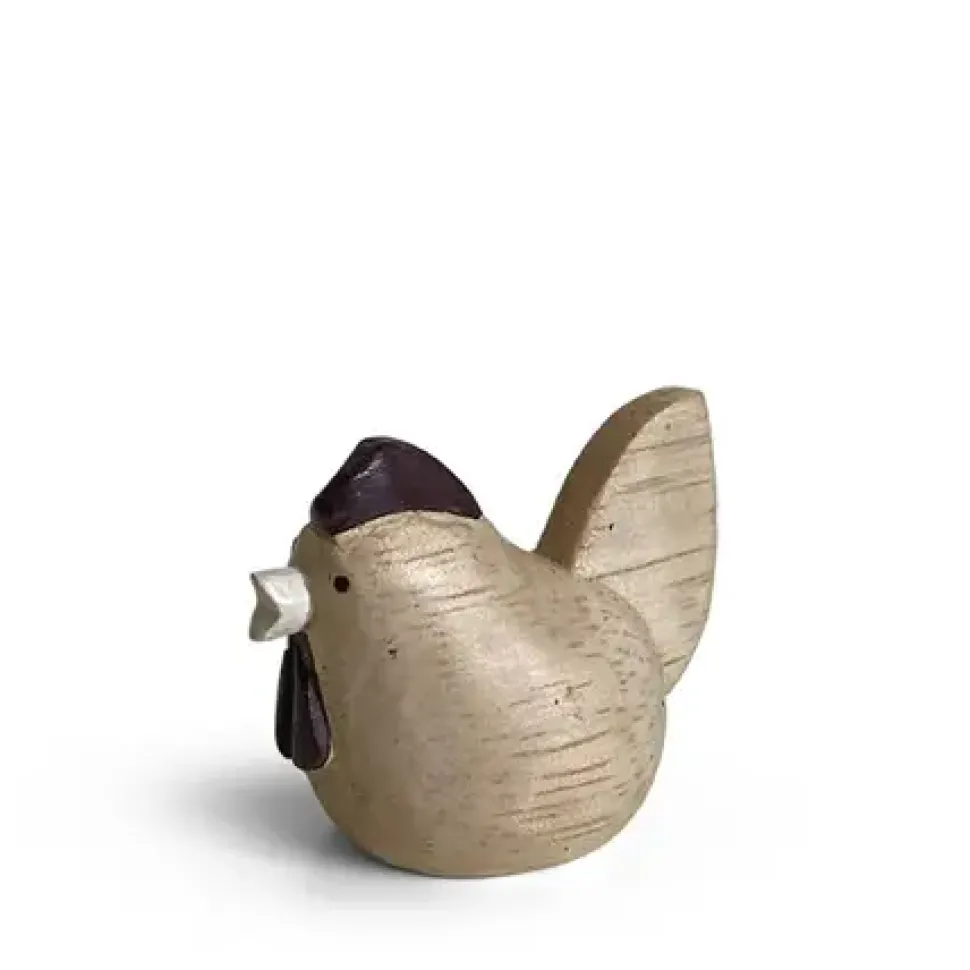 T-Lab Wooden Animal Zodiac Rooster