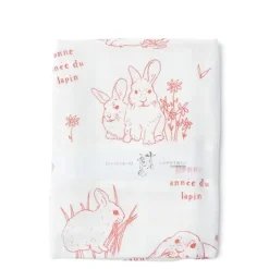 Towel Red Rabbits