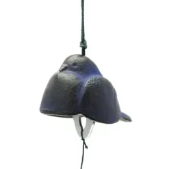 Wind Chime Dove Blue/Black