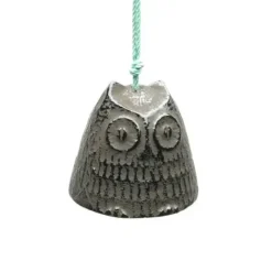 Wind Chime Owl Brown